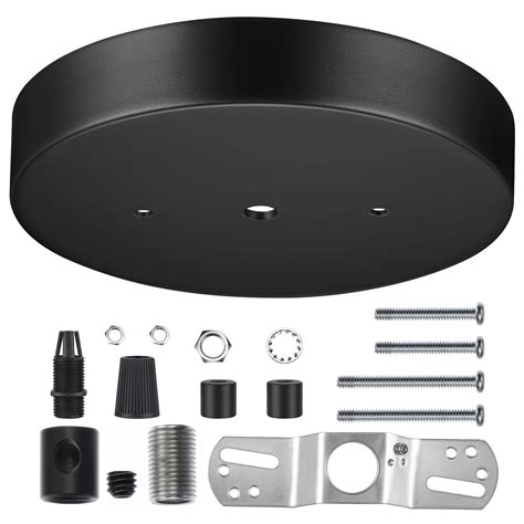 extra large black canopy chandelier junction box plate|light canopy kits for sale.